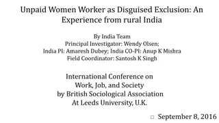 Challenges of Female Workforce Participation in Rural India