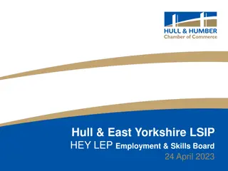 Hull & East Yorkshire LSIP: Employment & Skills Board Priorities