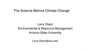 Climate Change and Solar Radiation
