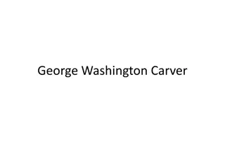 George Washington Carver - Renowned Inventor and Agricultural Scientist