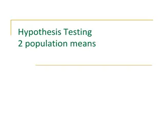 Hypothesis Testing for Differences in Two Dependent Samples