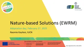 Innovative Nature-Based Solutions for Sustainable Water Resource Management in Rwanda