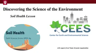 Soil Health for Environmental Science Lessons