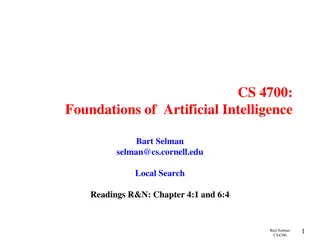 Advanced Techniques in Artificial Intelligence: Local Search and Problem Solving