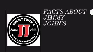 Jimmy John's Franchise Insights: Products, Competition, and Consumer Demand