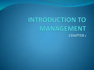 Management Concepts and Functions