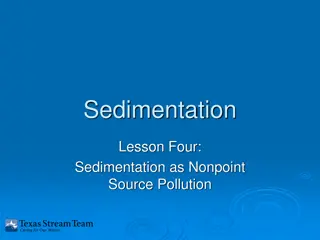 Sedimentation in Aquatic Ecosystems