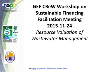 Resource Valuation of Wastewater Management in Jamaica
