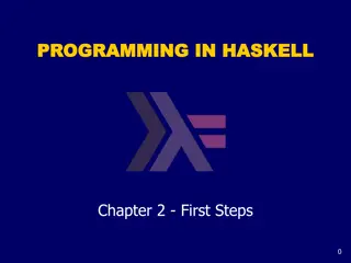 Get Started with Haskell Programming: Key Concepts and Examples