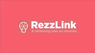 Reinventing Professional Profiles with RezzLink