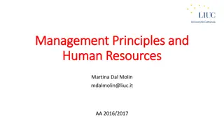 Management Principles & Balance Sheet Essentials