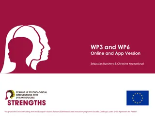 Innovative Online and App Project for Syrian Refugees