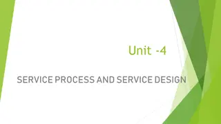 Service Processes and Design