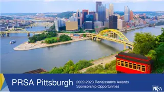 PRSA Pittsburgh Renaissance Awards Sponsorship Opportunities