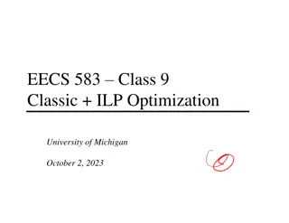 Compiler Code Transformations for High-Performance Systems