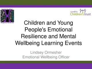 Supporting Children's Emotional Resilience and Wellbeing in Cumbria