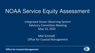 NOAA Equity Assessment & Recommendations for Underserved Communities