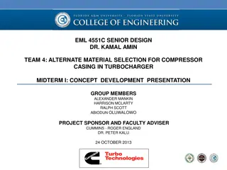 Senior Design Project: Alternate Material Selection for Turbocharger Compressor Casings