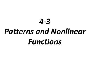 Exploring Patterns and Nonlinear Functions