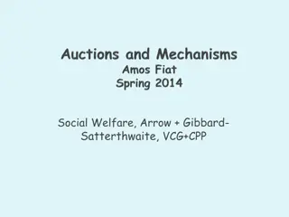 Social Choice and Welfare Functions in Decision Making
