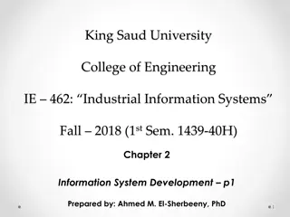Industrial Information Systems Development Methodologies
