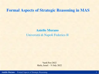 Strategic Reasoning in Multi-Agent Systems - Aniello Murano