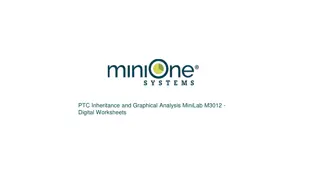 PTC Inheritance and Graphical Analysis MiniLab Worksheets