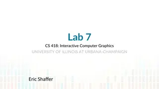 Interactive Computer Graphics at University of Illinois