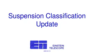 Suspension Classification Update 2025: Improving ET-0577A-24 and Proposed Updates