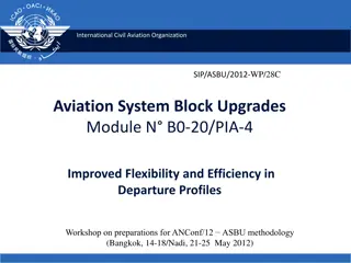 Improved Flexibility and Efficiency in Aviation Departure Profiles