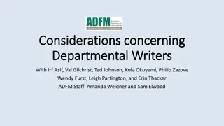 Effective Strategies for Departmental Writers in Academic Settings