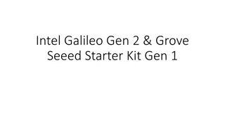 Intel Galileo Gen 2 Grove Starter Kit and Programming Guide