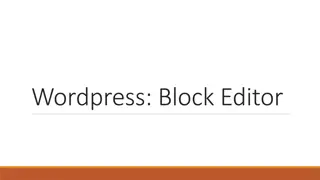 Optimize WordPress Content Creation with Block Editor