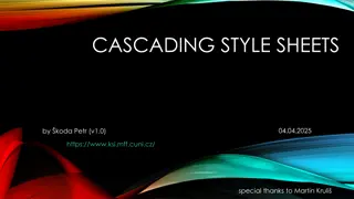 Dynamic CSS Calculations and Automated Numbering