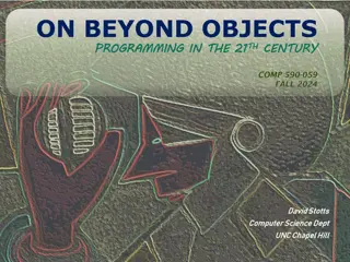 Exploring Programming Paradigms and Beyond in the 21st Century