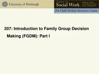 Family Group Decision Making Process