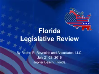 Legislative Review 2016 Florida - Policy Updates by FRAA