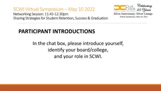 Strategies for Student Retention & Success