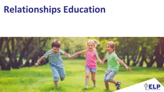 Relationships Education: What Parents Should Know