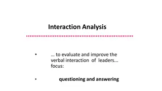 Enhancing Leadership Interaction Through Questioning and Answering Analysis