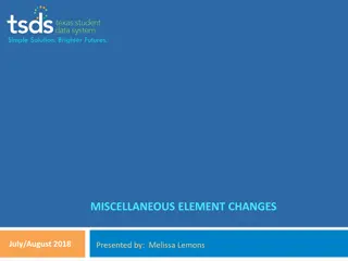 Changes in At-Risk Indicator Codes and P-TECH Program Updates