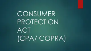 Consumer Protection Act