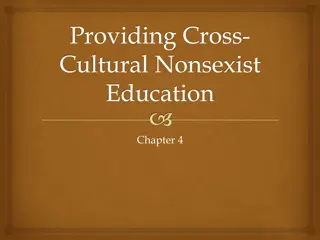Developing Cultural Competence in Education
