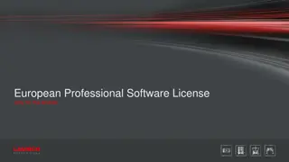 European Professional Software License for HQ Devices - Launch Europe
