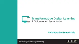 Empowering Collaborative Leadership in Digital Learning Environments