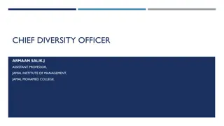 Chief Diversity Officer Role and Responsibilities