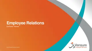 Employee Relations Training Objectives