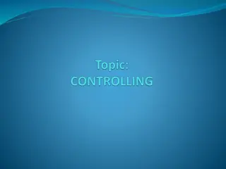 Controlling