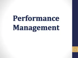 Effective Methods for Performance Management Training