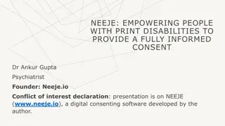 Empowering People with Print Disabilities for Informed Consent
